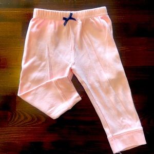 Pink toddler sweatpants